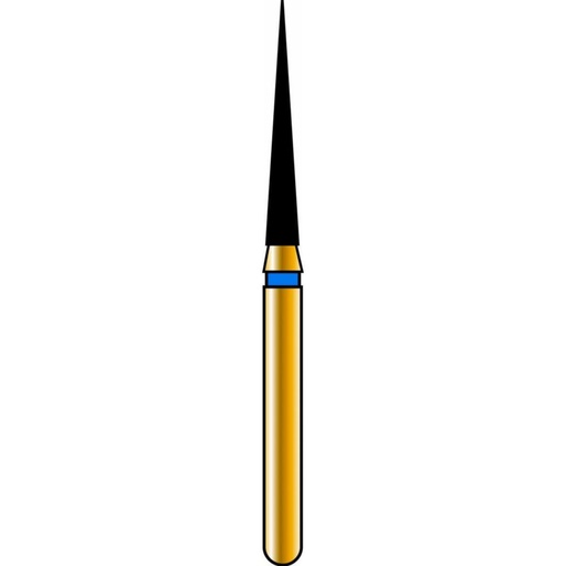 [G859-314-014-10.0-M] Needle Gold Diamond Burs