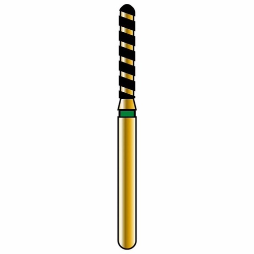 [G881T-314-016-08.0-C] Round End Cylinder TurboCut Diamond Burs
