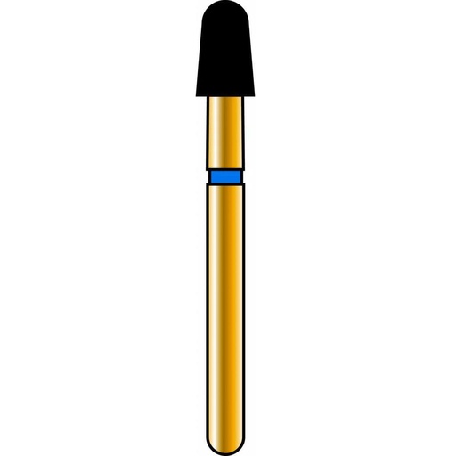 [G849-314-025-04.0-M] Round End Taper Gold Diamond Burs
