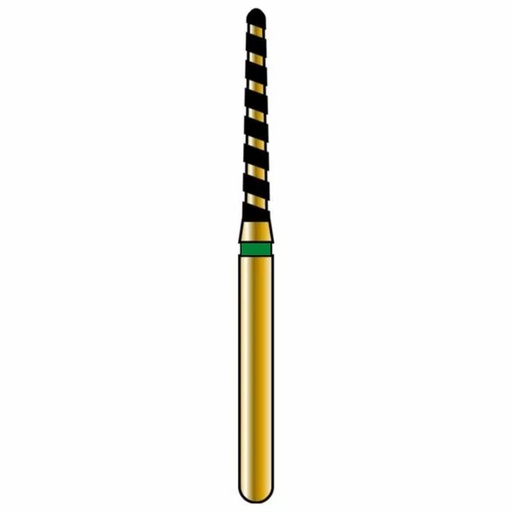 [G850T-314-018-08.0-C] Round End Taper TurboCut Diamond Burs