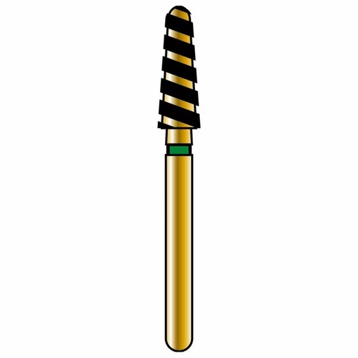 [G856T-314-025-07.0-C] Round End Taper TurboCut Diamond Burs