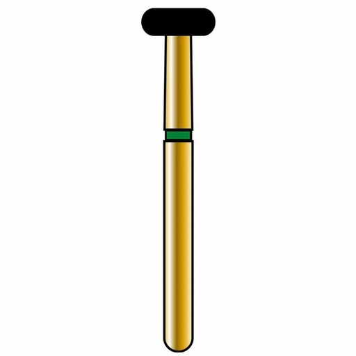 [G909-314-040-01.5-C] Wheel Gold Diamond Burs