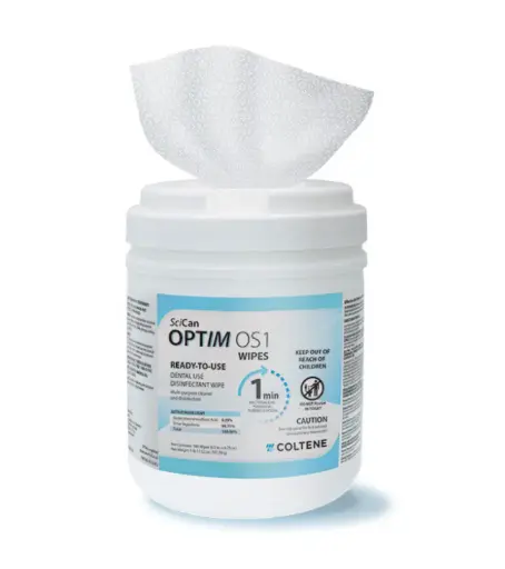 [OS1US-W12-1] OPTIM OS1 Disinfecting Wipes [6x6] Canister