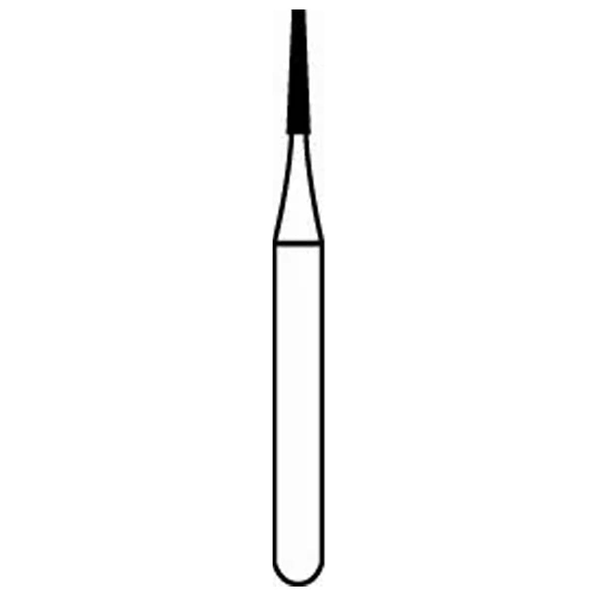 169 Taper Flat End Carbide